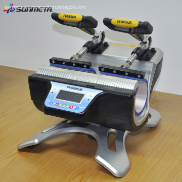 Impresión de la máquina de la prensa del calor monograma tazas de sublimación